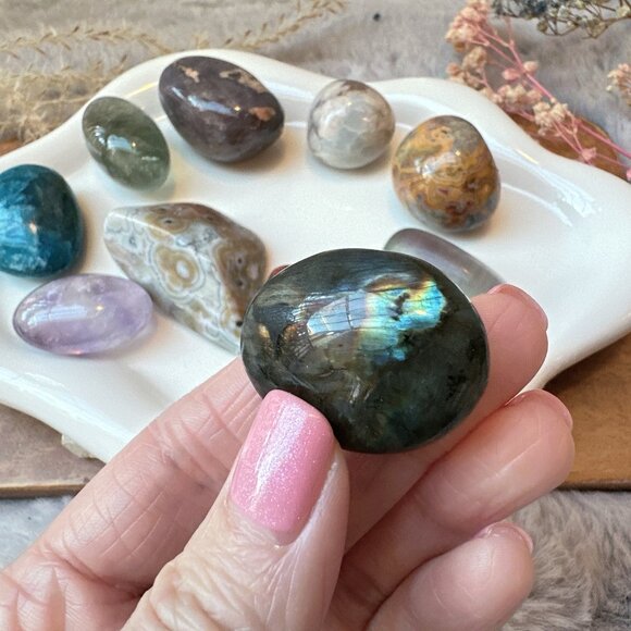 Set of 10 Crystal Tumbles - Picture 7 of 10